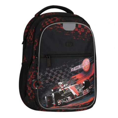 Rechizite Școlare - Ghiozdan Starpak Racing, 40cm, 40x29x20cm, 577132