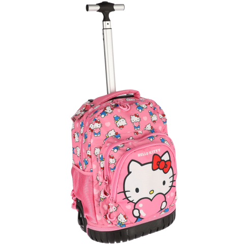 Ghiozdan troller cl i-iv hello kitty roz 3 fermoare pigna [1]