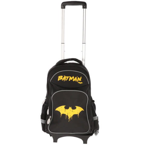 Rechizite Școlare - Ghiozdan troller clasele i-iv batman negru pigna
