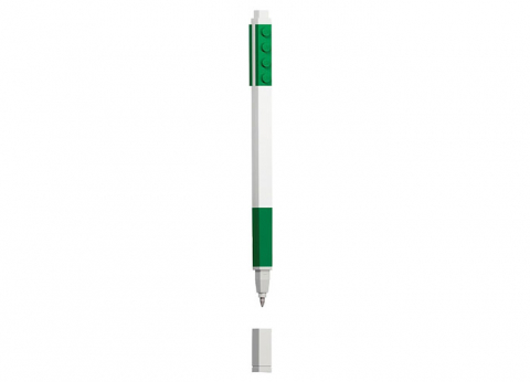 Ghiozdane si rechizite - Pix cu gel LEGO  - Verde Inchis