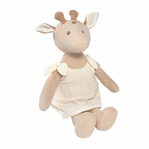 Jucării și Jocuri pentru copii - Girafa Leoni din bumbac organic, Egmont Toys, varsta 0 - 1, 1 - 3, 3 - 6 ani, Baiat, Fata