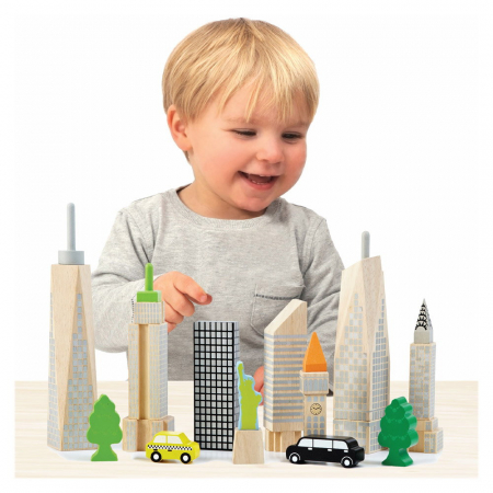 Glow City, cladiri fosforescente din lemn, Wonderworld, 2-7 ani [1]