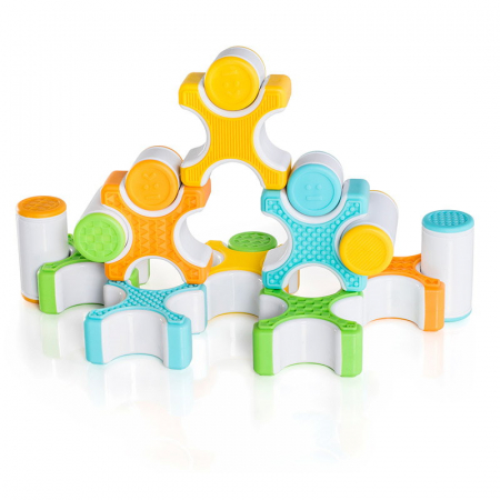 Grippies Stackers, set magnetic senzorial, 16 piese, 1-5 ani [4]