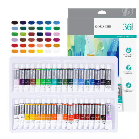 Guase 36 culori 12 ml dmast by pebeo