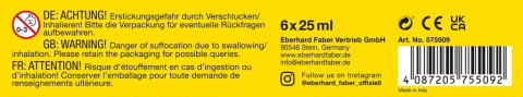 Guase 6 culori 25 ml standard eberhard faber [3]