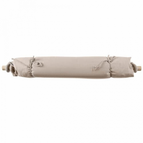 Hamac brazilian scaun suspendat, 120kg, bej, cu 2 perne, terasa/gradina [8]