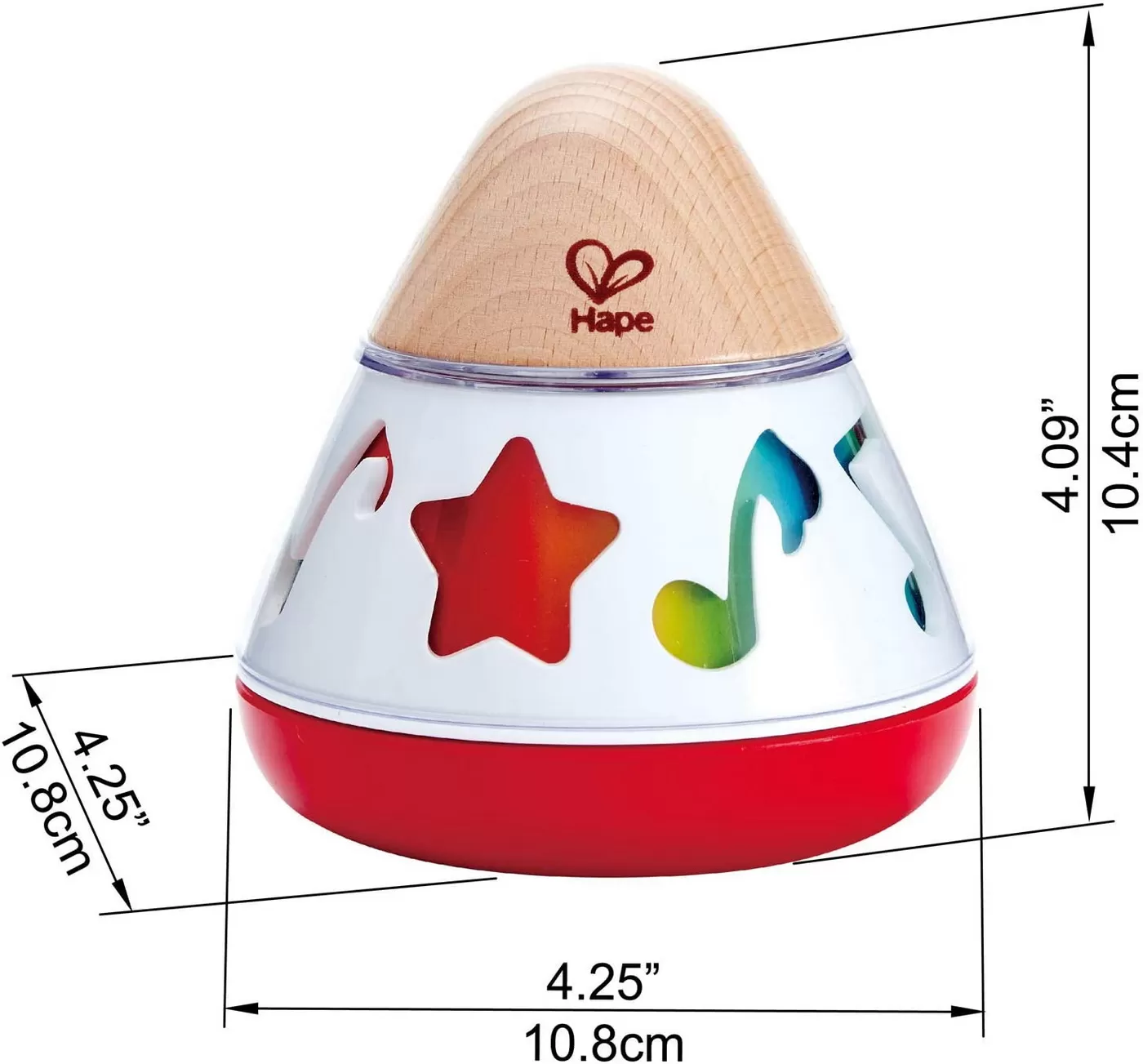 Hape cutie muzicala rotativa, varsta de la 0 luni la 2 ani [4]