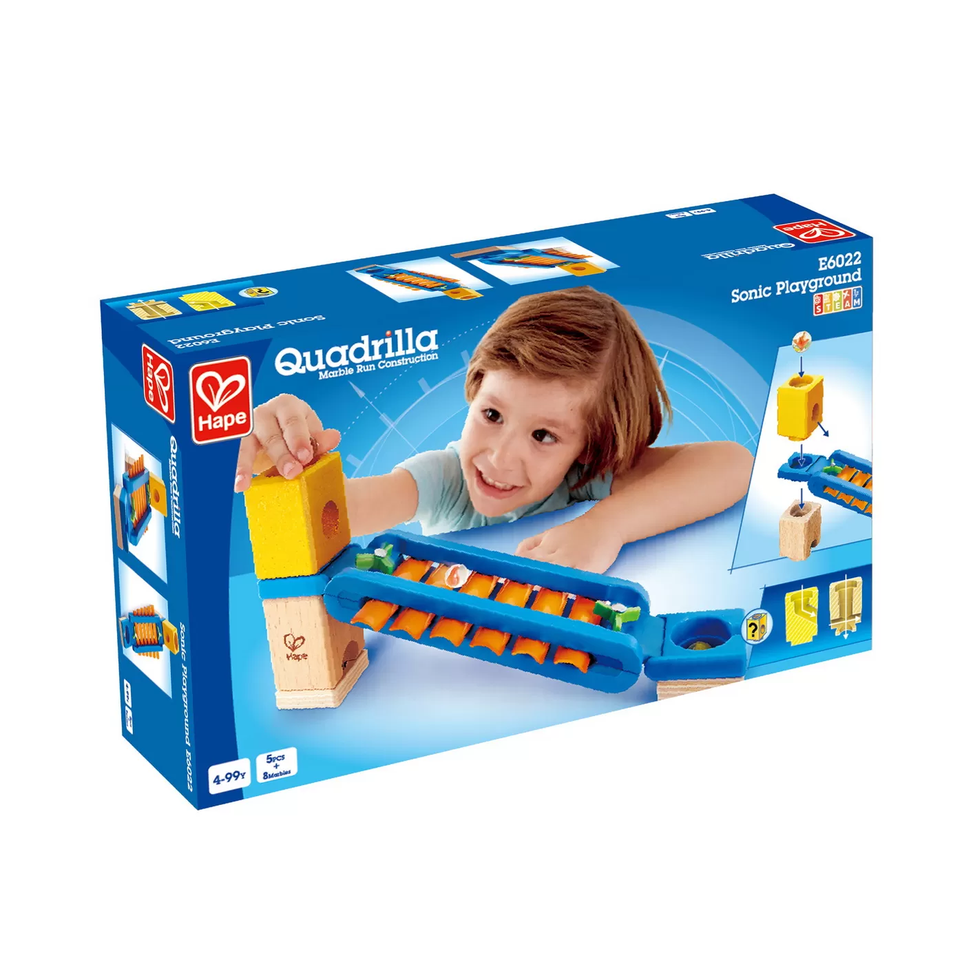 Jucării și Jocuri pentru copii - Hape quadrilla - loc de joaca sonic, varsta de la 4 ani la 10 ani