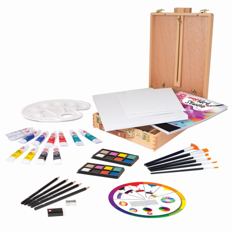Happi hobbi mega art studio 5 in 1 set de desen copii varsta 7 ani - +15 ani [1]