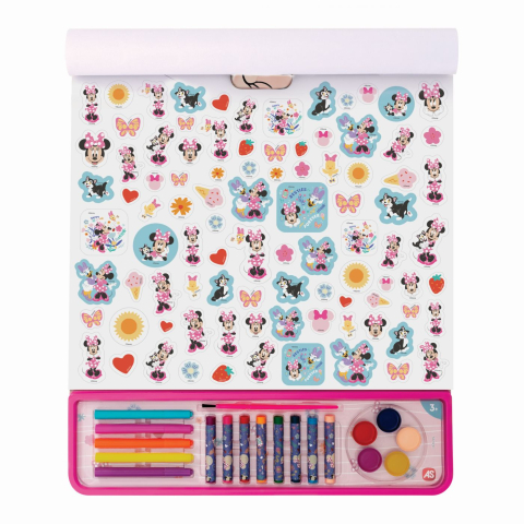 Happi hobbi set pentru desen giga block 5 in 1 minnie draguta copii varsta 3 ani - 10 ani [3]