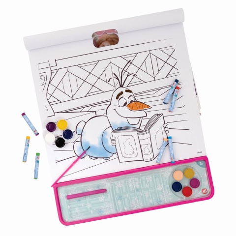 Happi hobbi set pentru pictura 5in1 gigablock frozen  aventura inghetata copii 3 ani - 10 ani [1]