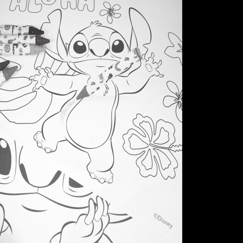 Happi hobbi set pentru pictura in geanta transparenta stitch copii varsta 3 ani - 10 ani [4]