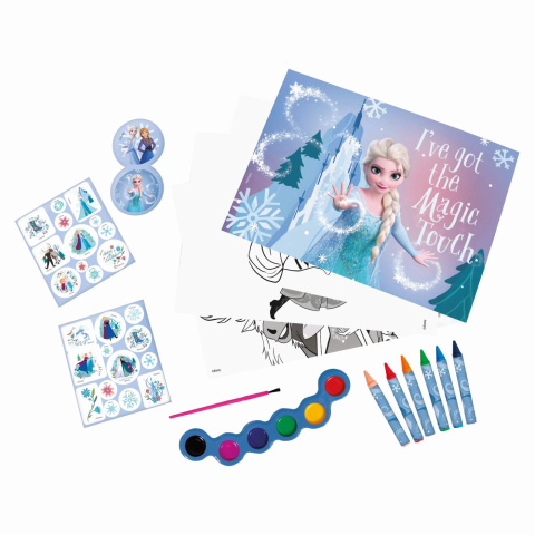 Happi hobbi set pictura geanta transparenta frozen aventura inghetata [1]