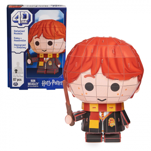 Jucării și Jocuri pentru copii - Harry potter puzzle 4d ron 87 piese, varsta de la 12 ani la +15 ani