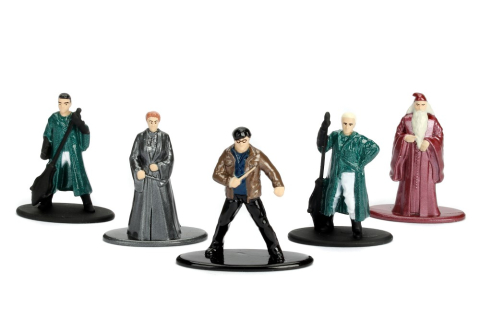 Harry potter set 5 figurine metalice scara 1 la 65 copii cu varsta peste 3 ani [1]