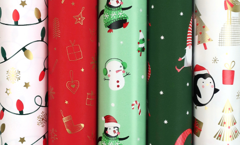 Birotică și Papetărie - Hartie ambalaj rola 70cm x 2m jolly party rotolux