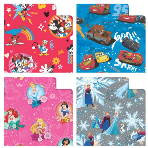 Hartie ambalat cadou Sadoch, rola 70x200cm, diverse modele Disney [3]