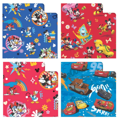 Hartie ambalat cadou Sadoch, rola 70x200cm, diverse modele Disney [1]