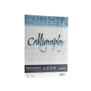 Birotică și Papetărie - Hartie caligrafica 90g/mp a4 50coli alb favini pergamena a690204