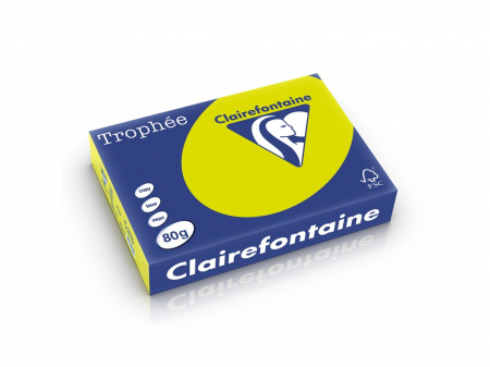 Rechizite Școlare - Hartie color Clairefontaine Fluo
