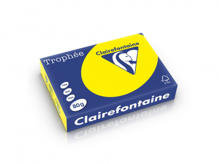 Rechizite Școlare - Hartie color Clairefontaine Intens