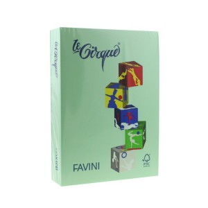 Birotică și Papetărie - Hartie colorata 80g/mp a4 107 verde deschis favini a71p504