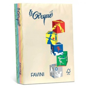 Birotică și Papetărie - Hartie colorata 80g/mp a4 asortata 5 culori pastel favini a71x504