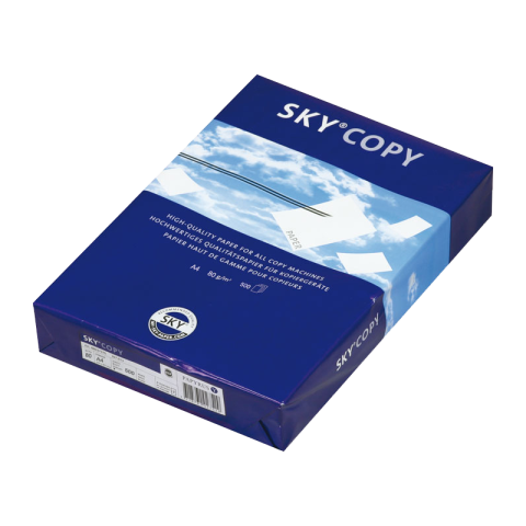 Birotică și Papetărie - Hartie copiator A4 SKY COPY 88032080, 80g/mp, alb, top 500 coli