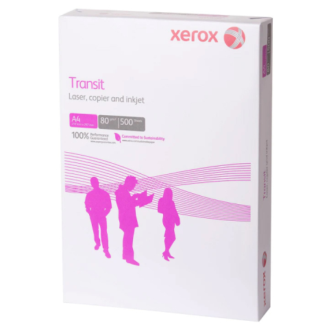 Birotică și Papetărie - Hartie copiator a4 transit 80g 500/top xerox