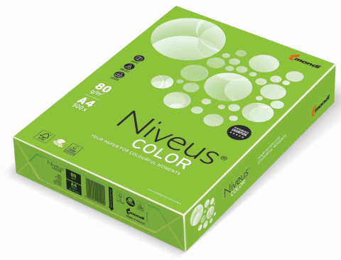 Birotică și Papetărie - Hartie copiator a4 verde intens 80g 500/top ma42 niveus