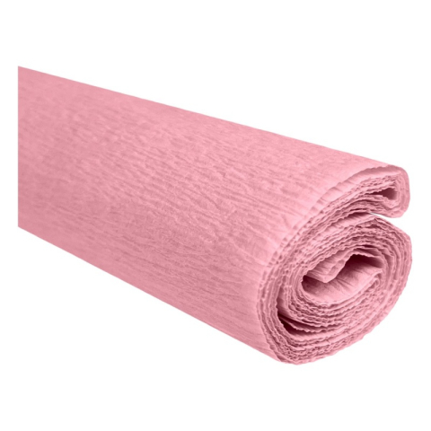 Art & Craft si Artizanat - Hartie creponata Colorarte C12, 50x200cm, roz deschis, set 10 role