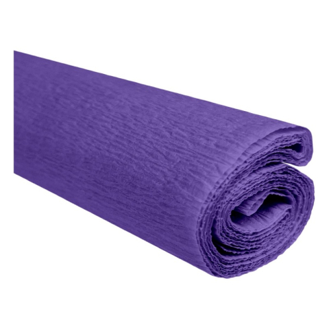 Art & Craft si Artizanat - Hartie creponata Colorarte C18, 50x200cm, lila, set 10 role