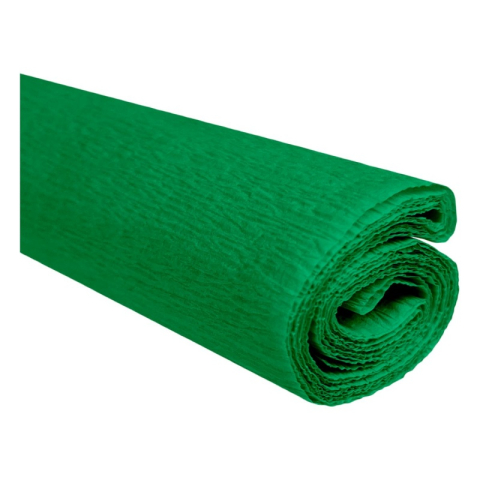 Art & Craft si Artizanat - Hartie creponata Colorarte C32, 50x200cm, verde inchis, set 10 role