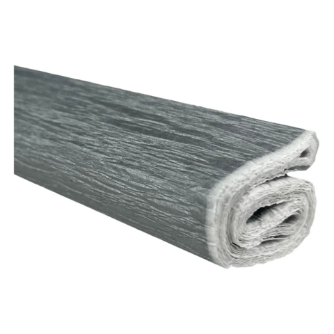 Art & Craft si Artizanat - Hartie creponata Colorarte C39, 50x200cm, argintiu, set 10 role
