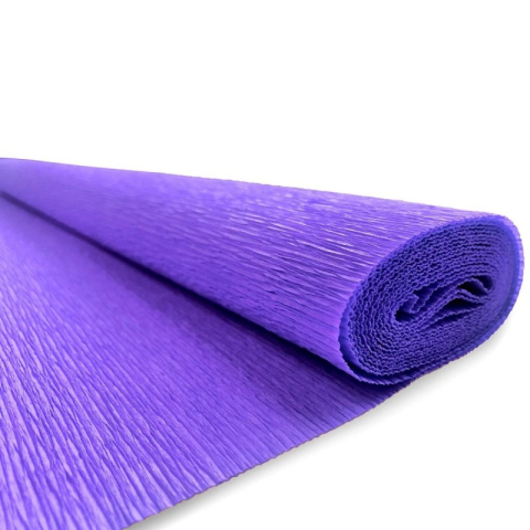 Hartie creponata Colorarte QC-009, violet, 50x200cm, solida floristica [1]