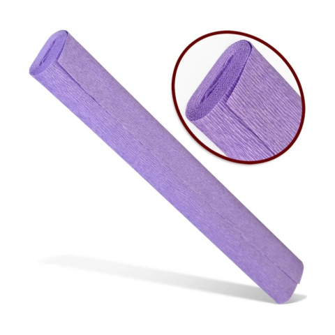 Art & Craft si Artizanat - Hartie creponata Colorarte QC-009, violet, 50x200cm, solida floristica