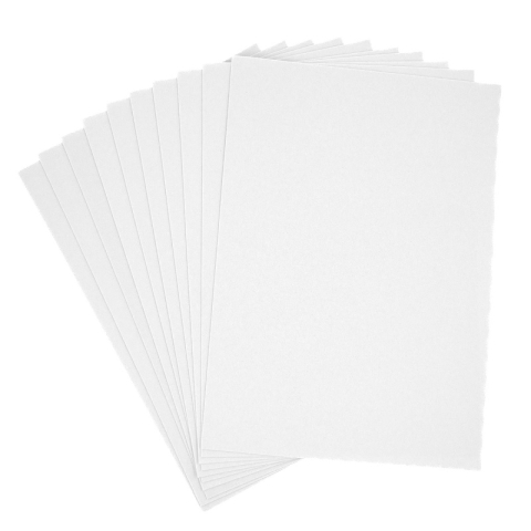 Birotică și Papetărie - Hartie gumata A4, 1.3mm, alb, set 10 coli, Colorarte