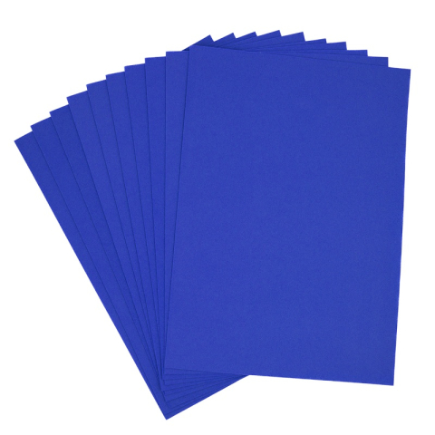 Birotică și Papetărie - Hartie gumata A4, 1.3mm, albastru, set 10 coli, Colorarte