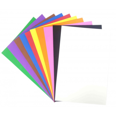 Rechizite Școlare - Hartie gumata A4 simpla 2mm 10 coli Colorarte – Accesorii craft