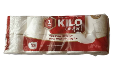 Hartie igienica alba 3str 10/set kilo [1]