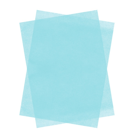 Art & Craft si Artizanat - Hartie matase Colorarte, 66x50cm, albastru deschis, set 100 coli