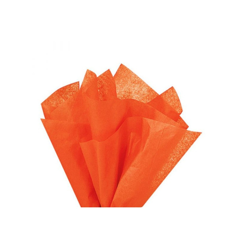 Hartie matase Colorarte, 66x50cm, portocaliu, set 100 coli [1]