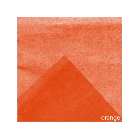 Hartie matase Colorarte, 66x50cm, portocaliu, set 100 coli [2]