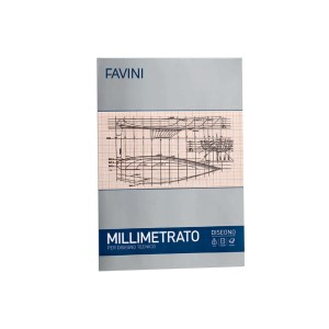 Birotică și Papetărie - Hartie milimetrica 80g/mp a4 10 coli favini a205004
