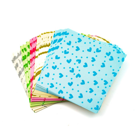 Art & Craft si Artizanat - Hartie origami, 7x7cm, 5 culori, Colorarte, JW4010