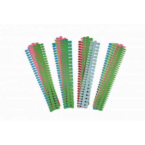 Art & Craft si Artizanat - Hartie quilling - flori pretaiate, diverse modele, set 12 buc, CNX, YZ1620