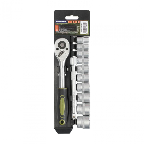 Casă, gradină și bricolaj - Heinner set 12 piese 3/8+ext. cr-v