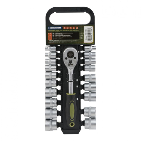 Casă, gradină și bricolaj - Heinner set 20 piese 3/8 cr-v