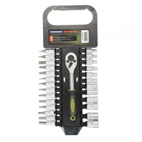 Casă, gradină și bricolaj - Heinner set 27 piese 1/4 cr-v