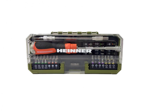 Heinner set 43 piese - surubelnita cu clichet cu acc [1]